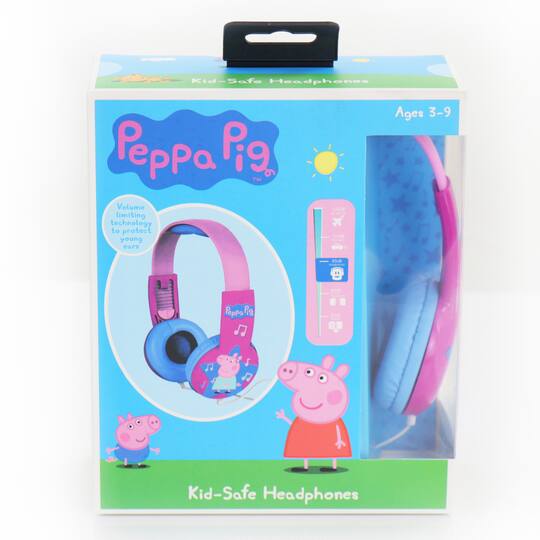 Peppa Pig Pink Kid-Safe Volume Limiting Headphones